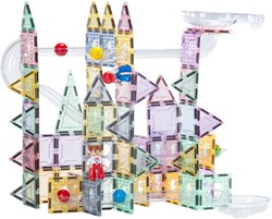 Eduplay pista per biglie magnetica - set di 6 biglie multicolore