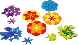 Eduplay set giocattolo acrilico Mandala fiori - forme colorate