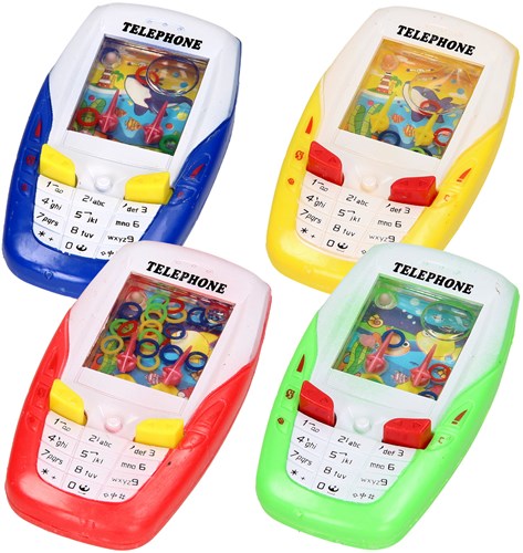 Telefono gioco d'acqua giocattolo retrò formato compatto viaggio