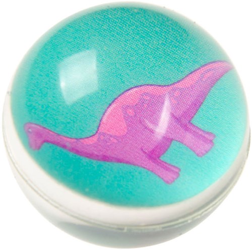 Palla rimbalzante dinosauro giocattolo colorato - palline rimbalzanti dino 3 cm-2
