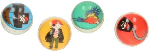 Palla rimbalzante pirata giocattolo 3 cm festa bambini gadget