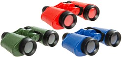 Binocolo giocattolo blu - binocolo per bambini con cordino e struttura in plastica