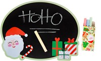 Lavagna Natale gesso compatta tavoletta regalo festivo-3