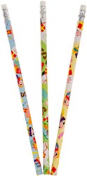 Potlood Sinterklaas matita colorata con gomma - regalo festa Sinterklaas
