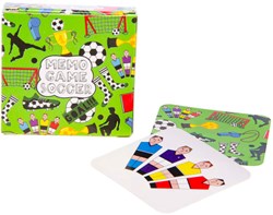 Duckiez gioco memory calcio - mini gioco memo 28 carte bambini