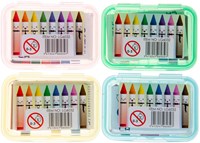 Duckiez set mini pastelli a cera - 8 colori in pratica scatola