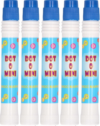 Twisk pennarello bingo blu 12 pezzi Dot.O.Win 20ml giocattolo