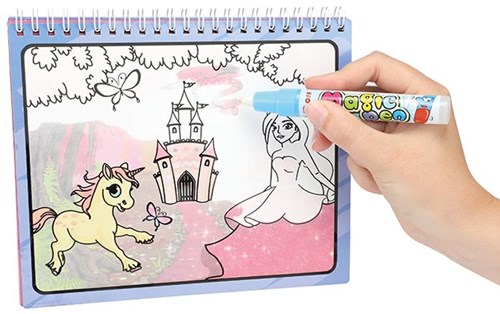 Libro delle principesse da colorare con l'acqua 46845A