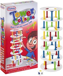 Grafix gioco di abilità Tower Collapse per bambini e famiglia