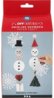 Creativ Company set creativo pupazzi di neve danzanti carta Silk Clay