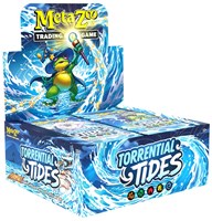 Asmodee MetaZoo gioco di carte collezionabili Torrential Tides Booster Box carte acqua