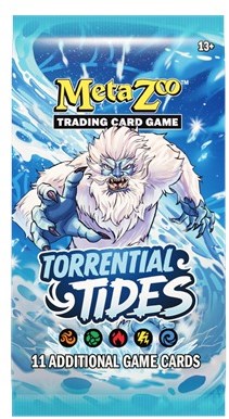Asmodee MetaZoo gioco di carte collezionabili Torrential Tides Booster Box carte acqua-3