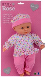 Baby Rose Bambolina baby rose +/- 30 cm. 27443