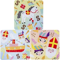 Puzzle Sinterklaas cartone 16 pezzi giocattolo educativo multicolore