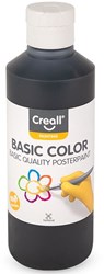 Creall tempera nera 250ml - pittura per bambini per lavoretti