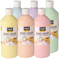 Tempera giallo pastello Creall 500 ml pittura bambini lavoretti-2