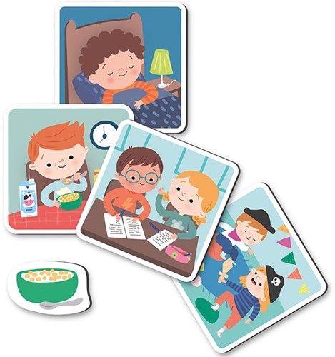 APLI Kids gioco magnetico imparare l'orologio giocattolo educativo orologio-3