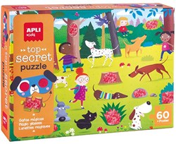 APLI Kids APLI - Puzzle Top Secret Cani (60 pezzi)