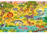 APLI Kids APLI - Puzzle di osservazione della giungla per bambini (60 pezzi)-2