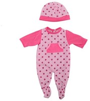 Johntoy vestiti per bambole su gruccia set abiti bambole 40-45 cm-3