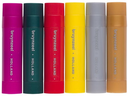 Bruynzeel 6 Bruynz. Vernice in stick per poster in metallo.60159206-3