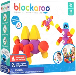 Blocchi in schiuma magnetici set animali - giocattolo educativo da bagno