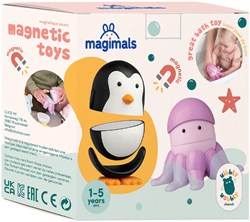 Clics giocattolo magnetico Magimals Sealife animali da bagno