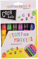 6 pennarelli per timbri Crea Kids 28310-3