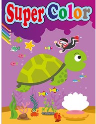 Twisk libro da colorare Super divertimento da colorare 192 pagine A4 multicolore