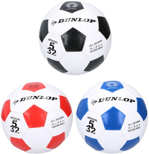 Pallone da calcio colore classico misura 5 similpelle bianco sport