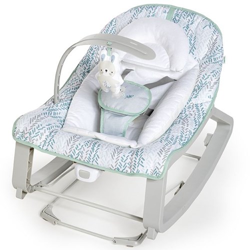Ingenuity sdraietta per bambini - Bounce & Rock Seat - Spruce - dondolo e rimbalzo-2