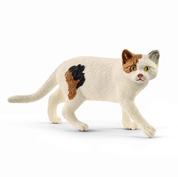Schleich Fattoria - Gatto Americano a Pelo Corto - Figura da gioco 13894