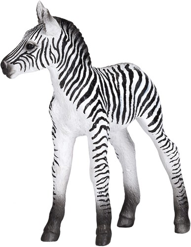 Mojo Giocattolo della fauna selvatica Zebra Puledro - 387394-3