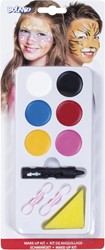 Set pittura per il viso ragazzo/ragazza a base d'acqua 45019
