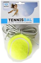 Palla da tennis con elastico trainer gialla per bambini e adulti