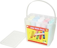 Eduplay gessetti da marciapiede jumbo 15 pezzi - giocattolo creativo da esterno-2