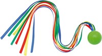 Eduplay palla arcobaleno giocattolo con nastri - colorata comet ball