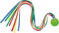 Eduplay palla arcobaleno giocattolo con nastri - colorata comet ball