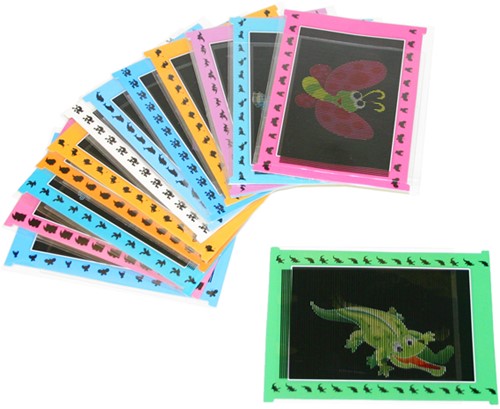 Magic card colourful
