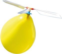 Eduplay elicottero a palloncino set giocattolo 10 pezzi multicolore