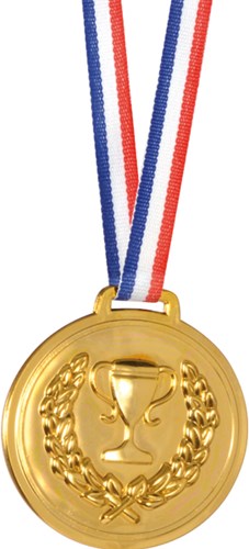 Eduplay medaglia giocattolo - medaglia colorata in plastica per bambini