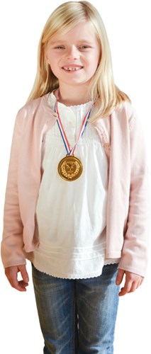 Eduplay medaglia giocattolo - medaglia colorata in plastica per bambini-3
