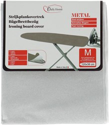 Daily Home copriasse da stiro metallo 130x46 cm - Copriasse da stiro