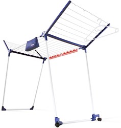 Leifheit stendibiancheria Pegasus 200 solid deluxe mobile - stendino con ruote