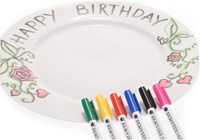 Set pennarelli porcellana pennarello porcellana 6 colori per decorazione piatti-3