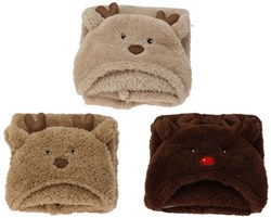 Cappa coperta renna peluche teddy 100 cm per bambini Natale