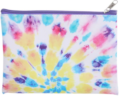 Astuccio tie-dye colorato in plastica PU per bambini scuola-2