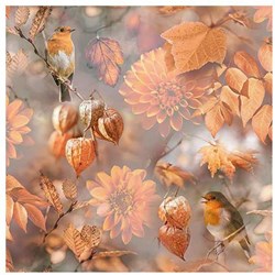 Ambiente tovaglioli decorazione tavola autunnale 33cm carta FSC