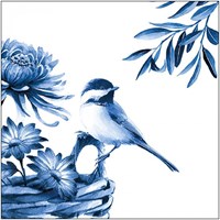Ambiente Servetten Blue bird 33x33cm