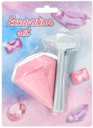 Set di scavo diamante giocattolo kit scoperta per bambini